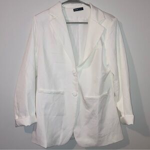 White Blazer Jacket